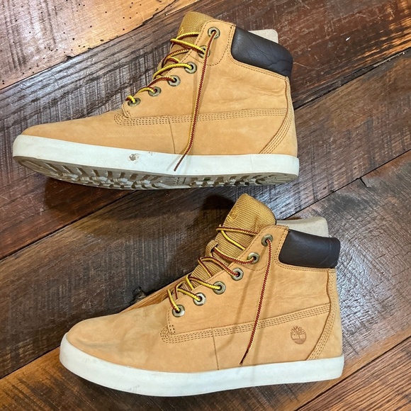 Timberland Women’s A24J5 6” Lace-Up Waterproof Boots Wheat Nubuck Size 8.5 - Picture 6 of 12